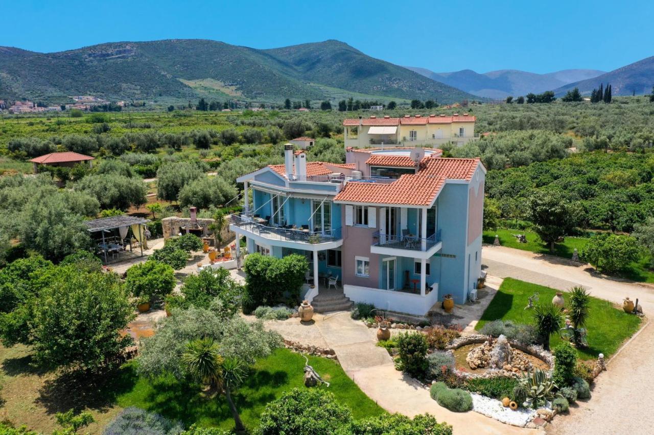Beachfront Villa Samantha'S Paradise Kivérion Exterior foto